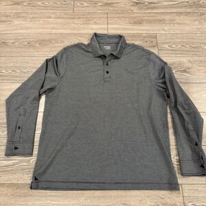 Untuckit Damascchino Diamond Birdseye Long SleeveCotton Elevated basics XL